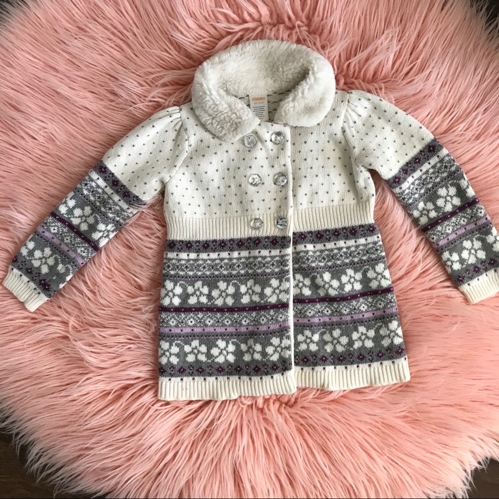 Gymboree XS girls sweater